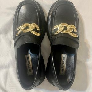 Steve Madden chunky leather loafer